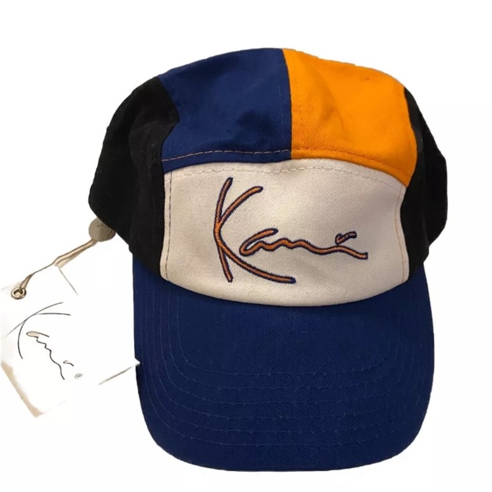 Vintage Karl Kani Jeans Hat Snapback Baseball Cap Signature 90s Rap Hip Hop